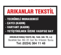 ARIKANLAR TEKSTİL