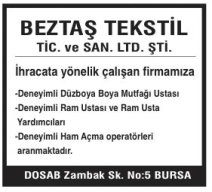 BEZTAŞ TEKSTİL
