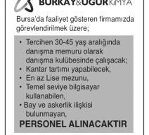 BURKAY UĞUR KİMYA