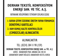 DERHAN TEKSTİL