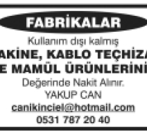 FABRİKALAR