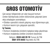 GROS OTOMOTOTİV