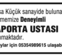 KAPORTA USTASI 