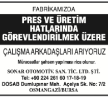 SONAR OTOMOTİV