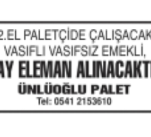 ÜNLÜOĞLU PALET