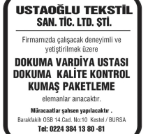 USTAOĞLU TEKSTİL