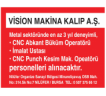 VİSİON MAKİNA