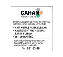 ÇAHAN TEKSTİL